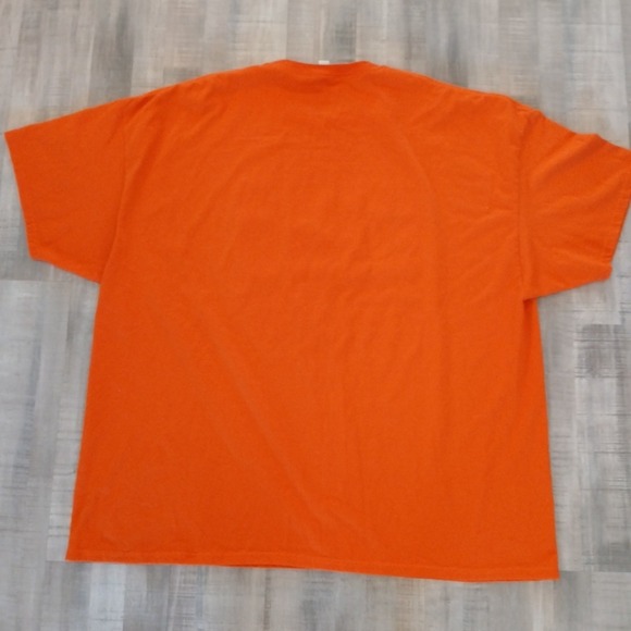 Cleveland Browns T-shirt Rebuilding Since 1964 4XL Jerzees Orange NFL Football - Picture 7 of 7